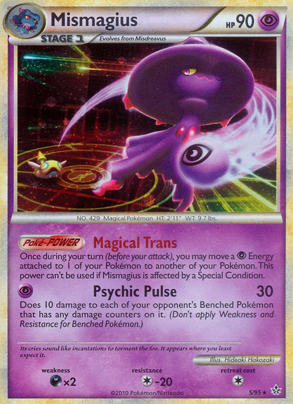 Unleashed Holo Mismagius #5/95