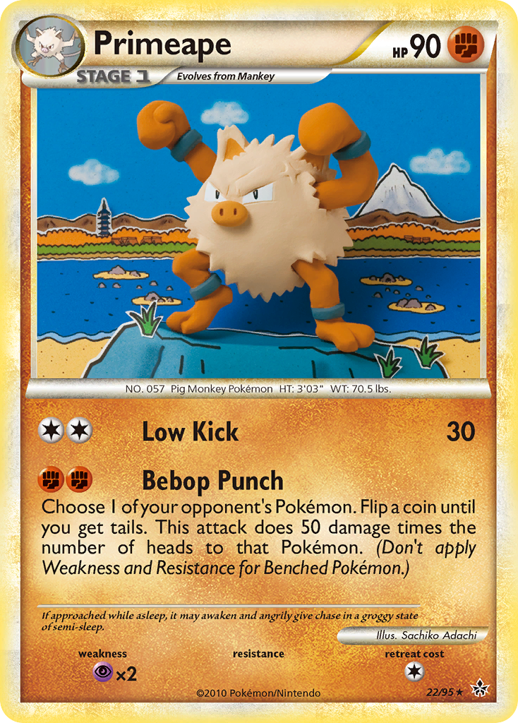 Unleashed Primeape #22/95