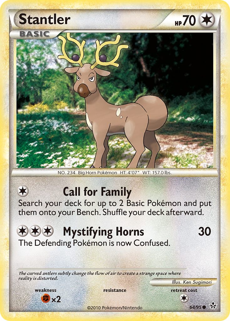 Unleashed Stantler #64/95