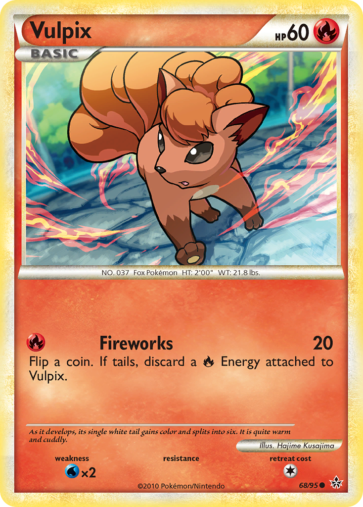 Unleashed Vulpix #68/95