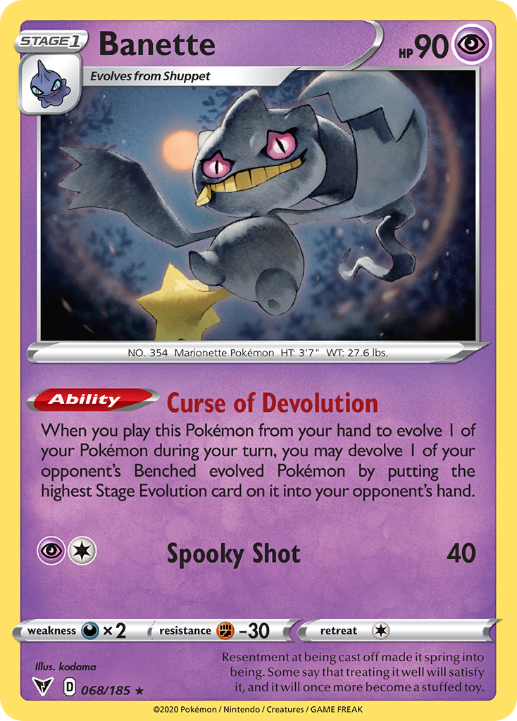 Vivid Voltage Banette #68/185