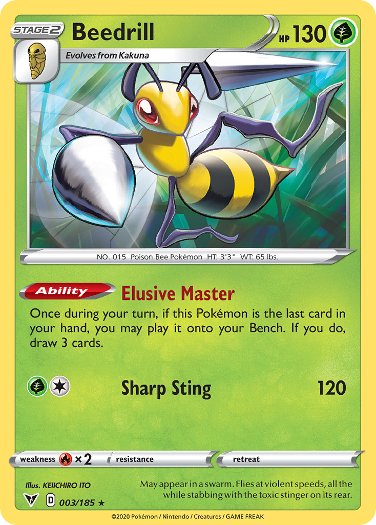 Vivid Voltage Beedrill #3/185