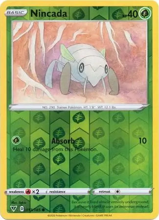 Vivid Voltage Nincada #13/185 reverse holo