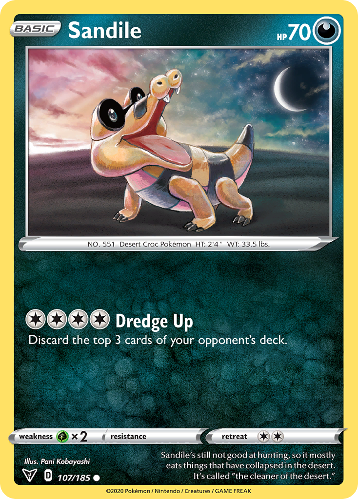 Vivid Voltage Sandile #107/185