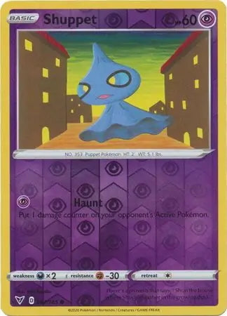 Vivid Voltage Shuppet #67/185 reverse holo