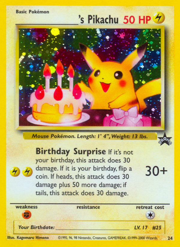 WOTC Promo …'s Pikachu #24