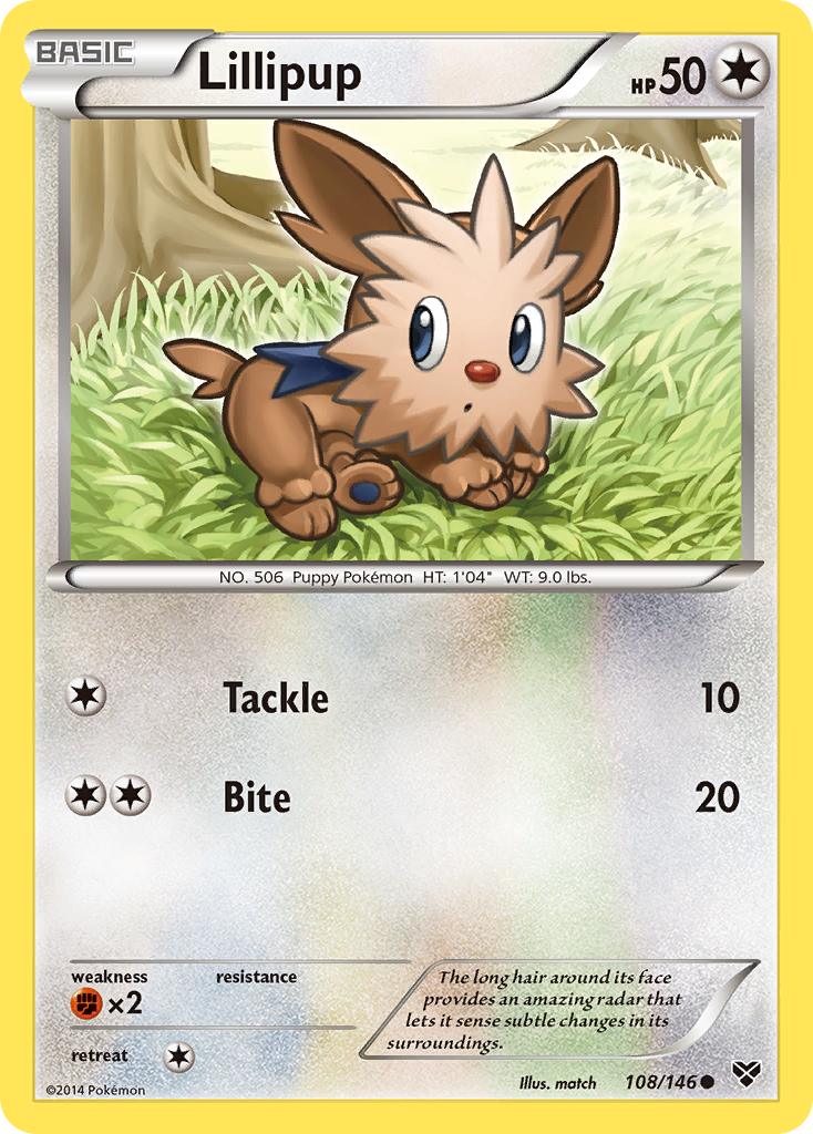 XY Lillipup #108/146