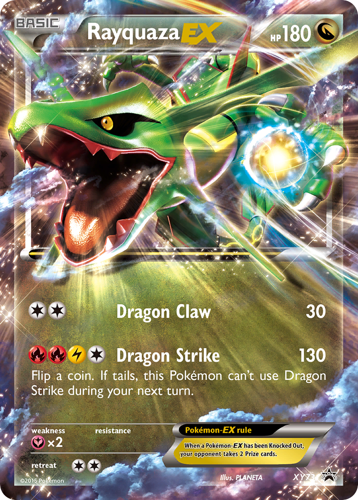 XY Promo Rayquaza EX #73