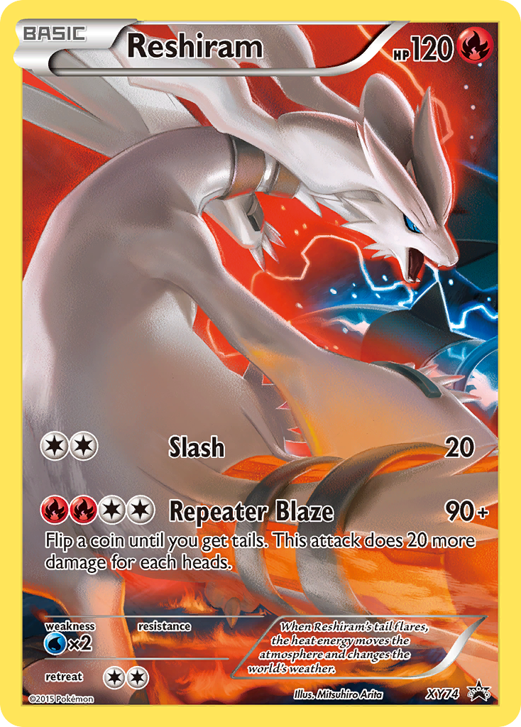 XY Promo Reshiram #74