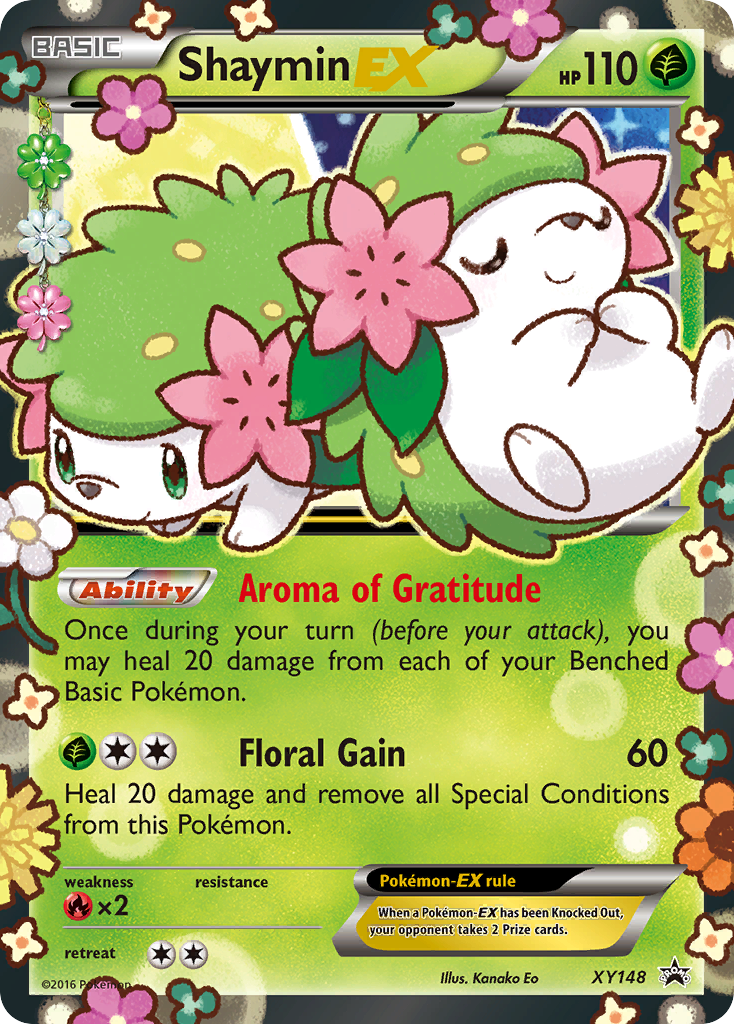 XY Promo Shaymin EX #148