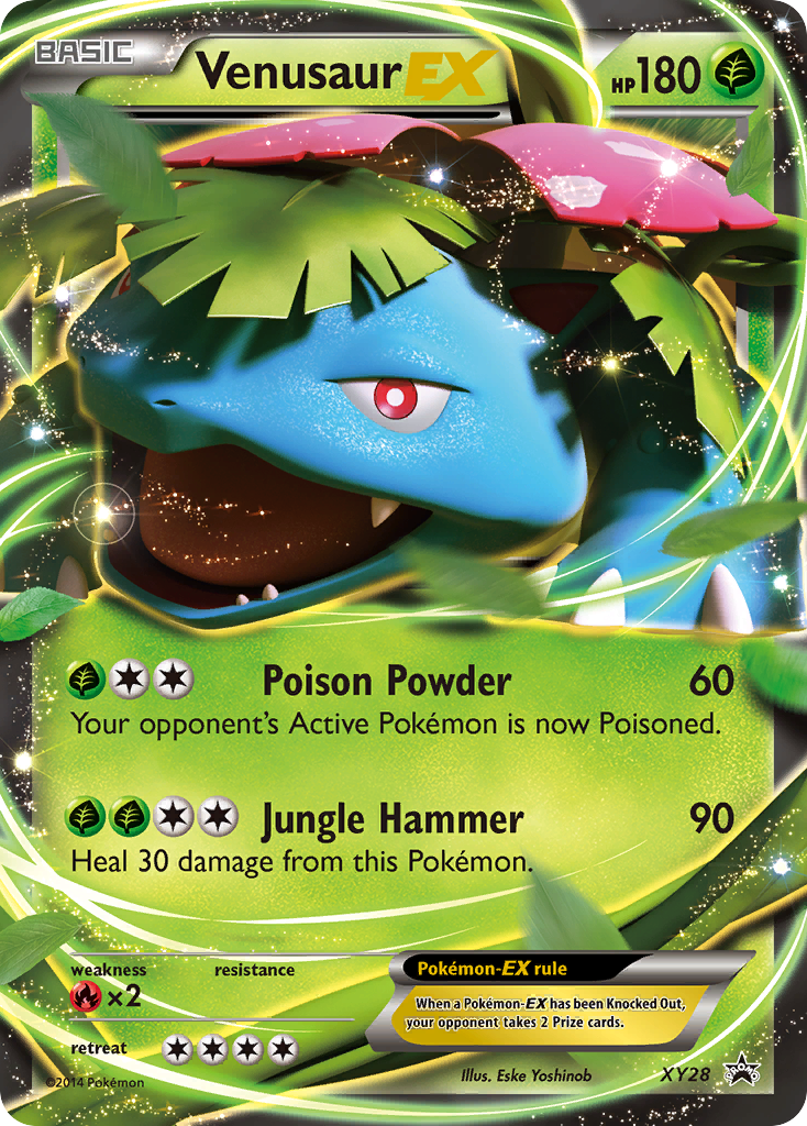 XY Promo Venusaur EX #28