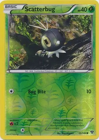 XY Scatterbug #15/146 reverse holo