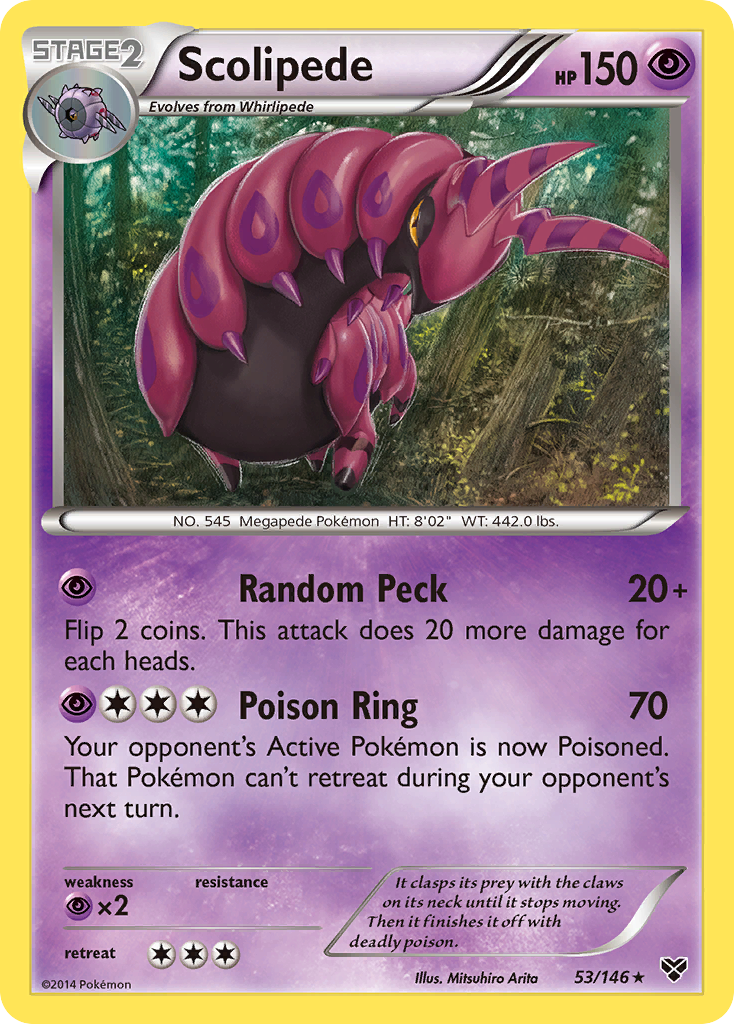 XY Scolipede #53/146