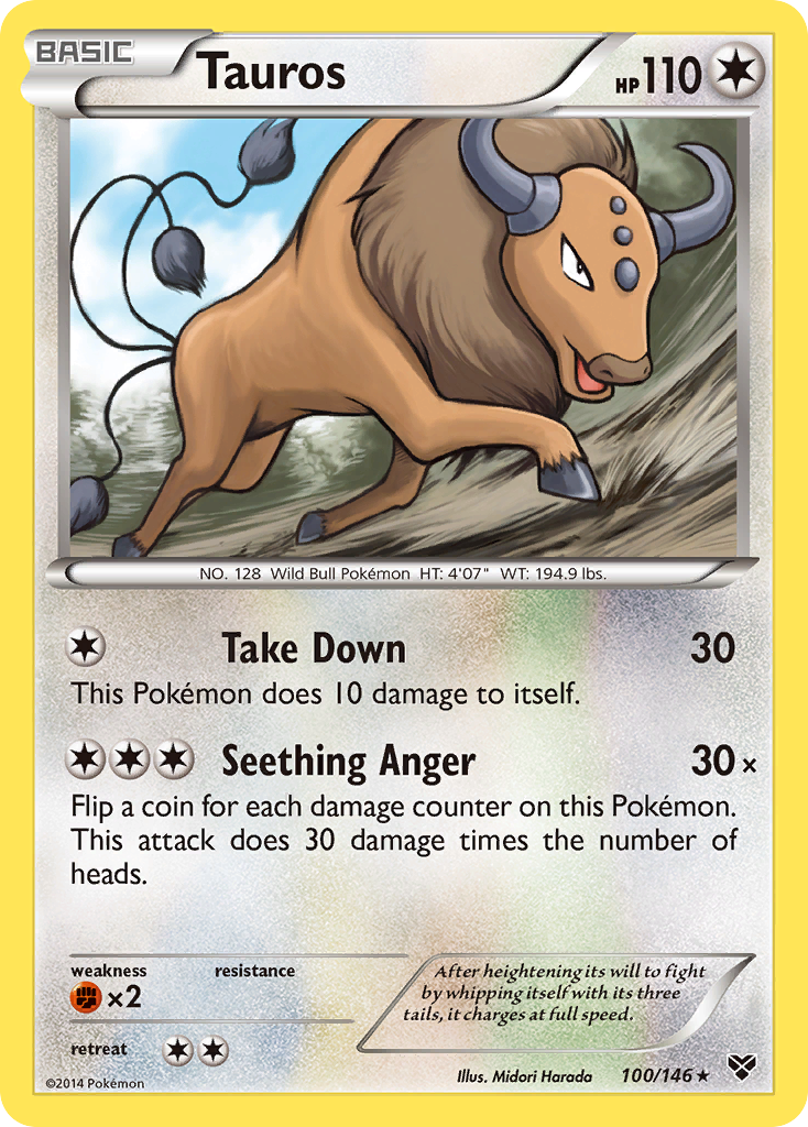 XY Tauros #100/146