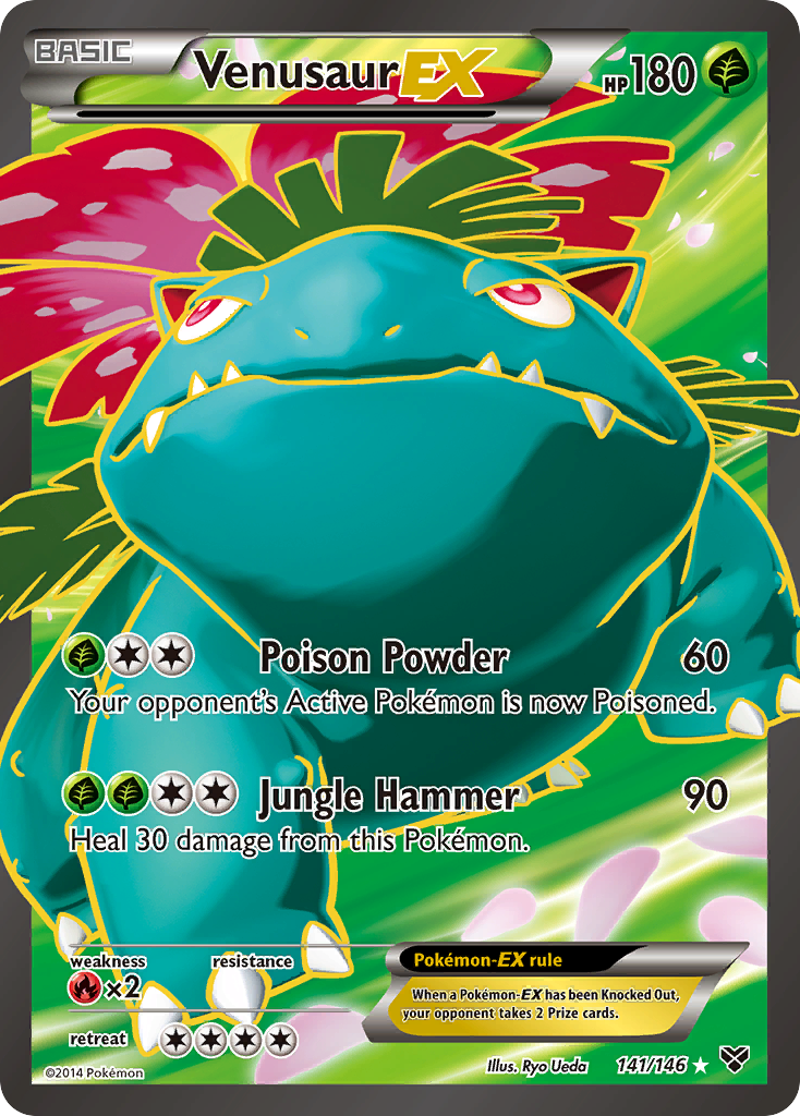 XY Venusaur EX #141/146