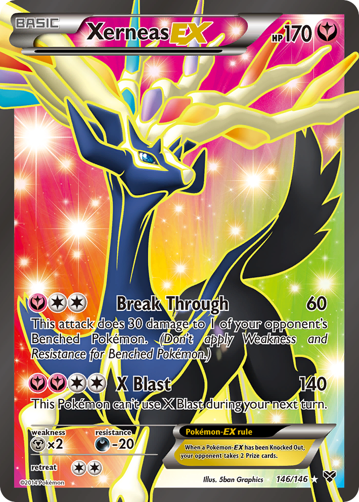 XY Xerneas EX #146/146