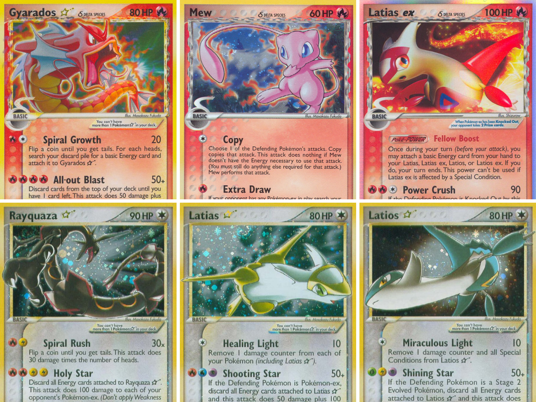 Delta Species Pokémon kaarten uitgelegd