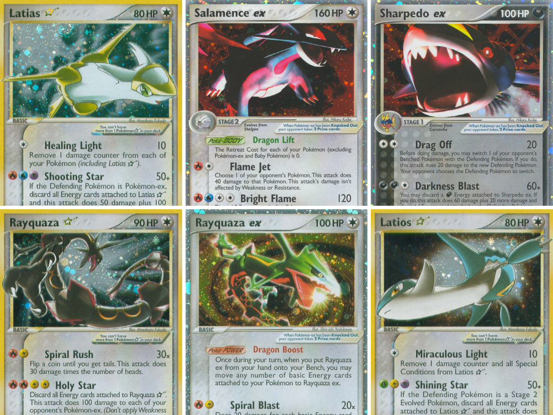 EX Generatie – EX Deoxys Pokémon kaarten blog