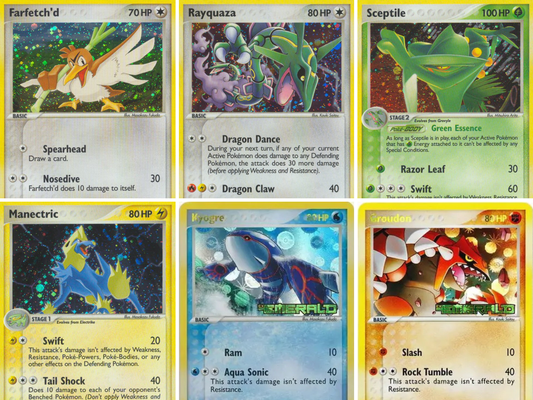 EX Generatie – EX Emerald Pokémon kaarten blog