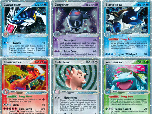 EX Generatie – EX Fire Red &amp; Leaf Green Pokémon kaarten