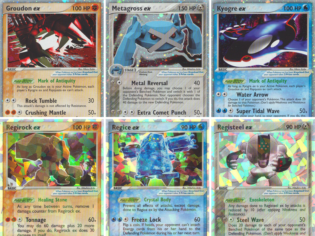 EX Generatie – EX Hidden Legends Pokémon kaarten