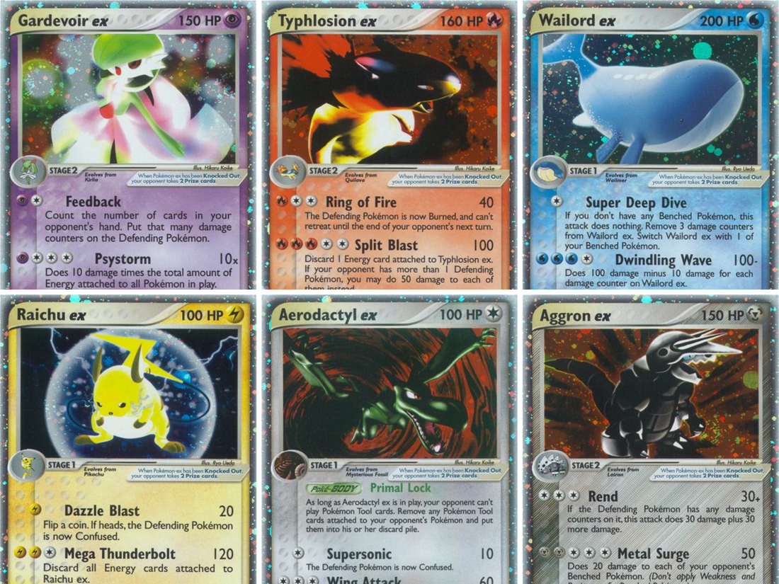 Pokémon EX Sandstorm: een unieke en zeldzame set uit de EX-generatie