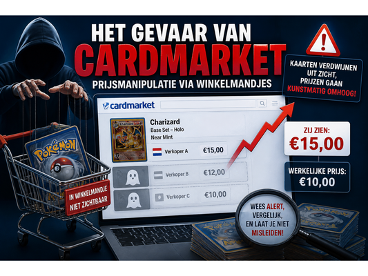 Het verborgen gevaar van Cardmarket: prijsmanipulatie door winkelmandjes