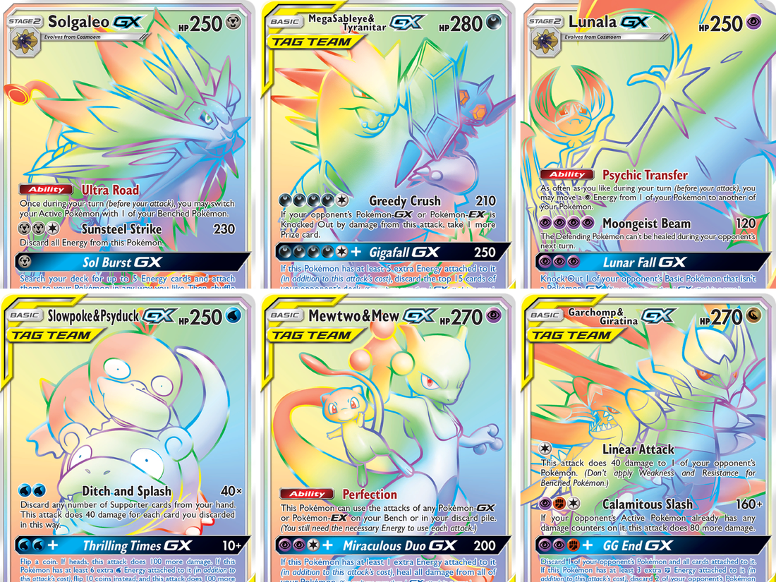 Rainbow Rare Pokémon kaarten: de complete geschiedenis van Hyper Rare Pokémon kaarten