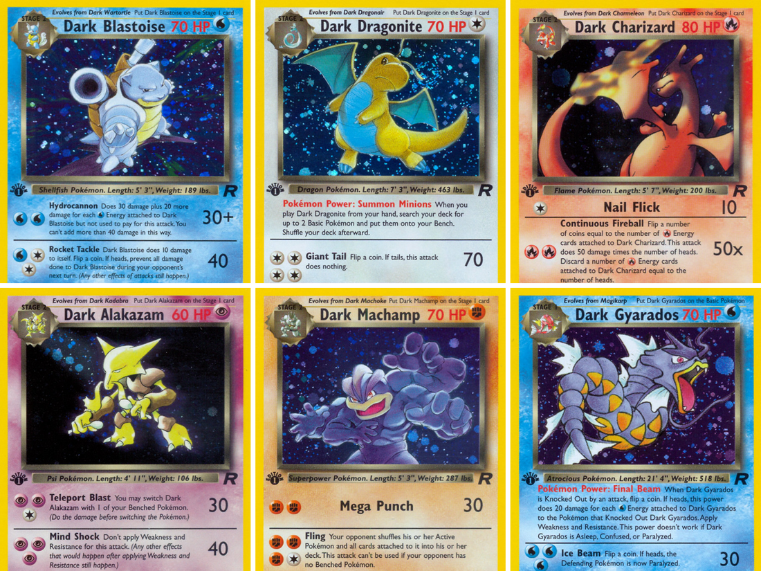 De Pokémon Team Rocket Set: Donkere Klassieker uit de Base Generatie