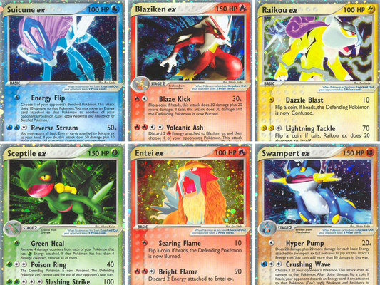 EX Generatie – Team Magma vs Team Aqua Pokémon kaarten