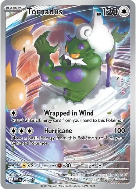Scarlet & Violet Promo Tornadus #210