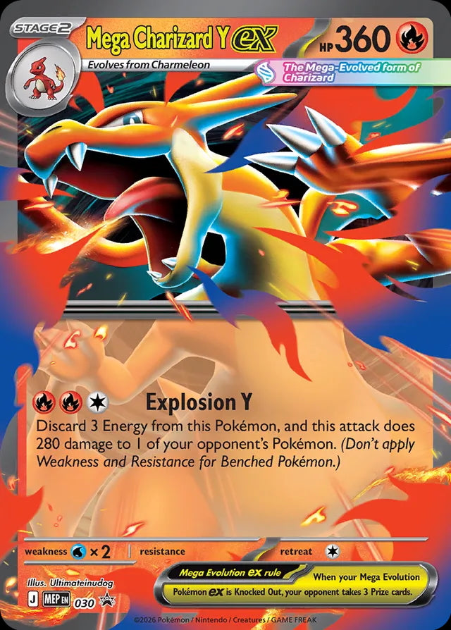 Mega Evolution Promo Mega Charizard Y ex #030