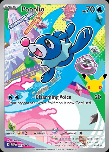 Mega Evolution Promo Popplio #045
