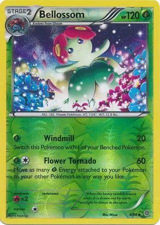 Ancient Origins Bellossom #4/98 reverse holo