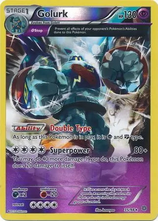 Ancient Origins Golurk #35/98 reverse holo