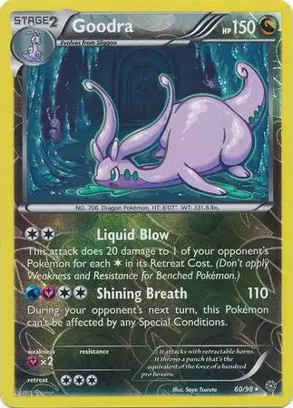 Ancient Origins Goodra #60/98 reverse holo