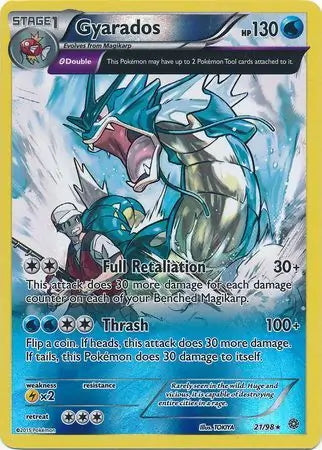 Ancient Origins Gyarados #21/98 reverse holo