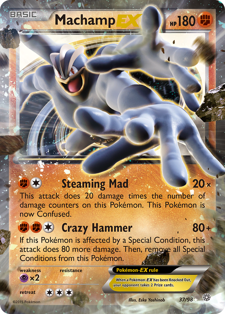Ancient Origins Machamp EX #37/98