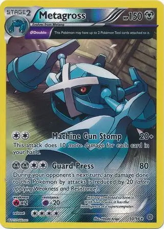 Ancient Origins Metagross #50/98 reverse holo