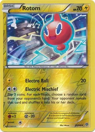 Ancient Origins Rotom #29/98 reverse holo