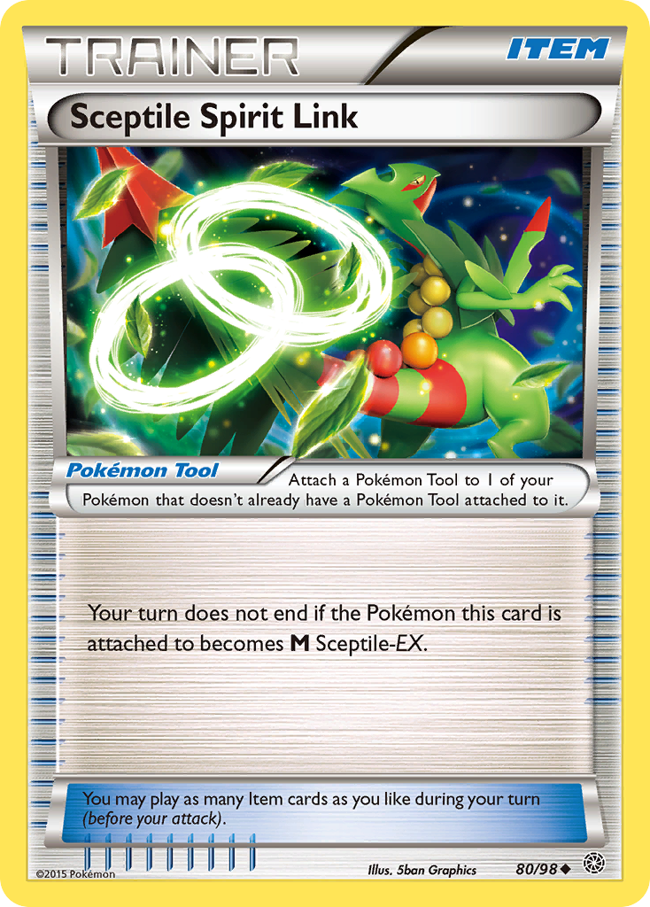 Ancient Origins Sceptile Spirit Link #80/98