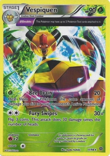 Ancient Origins Vespiquen #11/98 reverse holo
