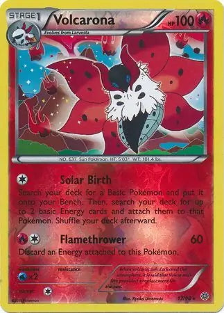 Ancient Origins Volcarona #17/98 reverse holo