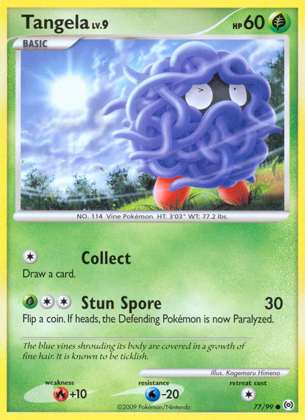 Arceus Set Tangela #77/99