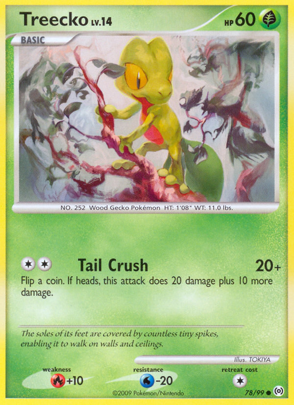 Arceus Set Treecko #78/99
