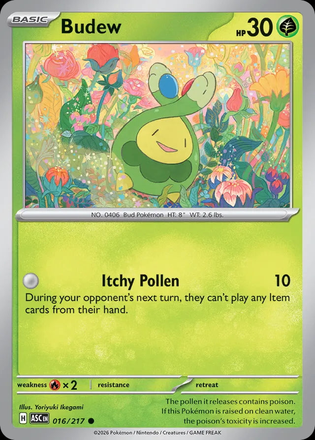 Ascended Heroes Budew #016/217