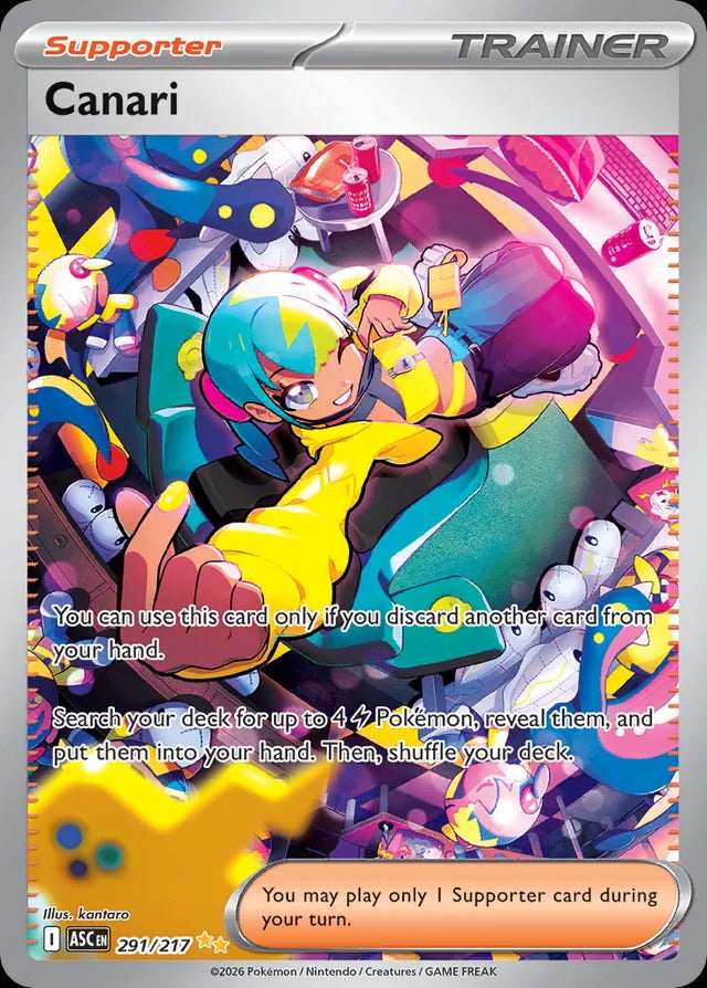 Ascended Heroes Canari #291/217