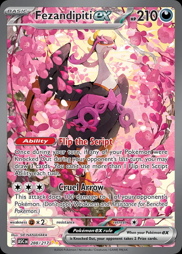 Ascended Heroes Fezandipiti ex #288/217