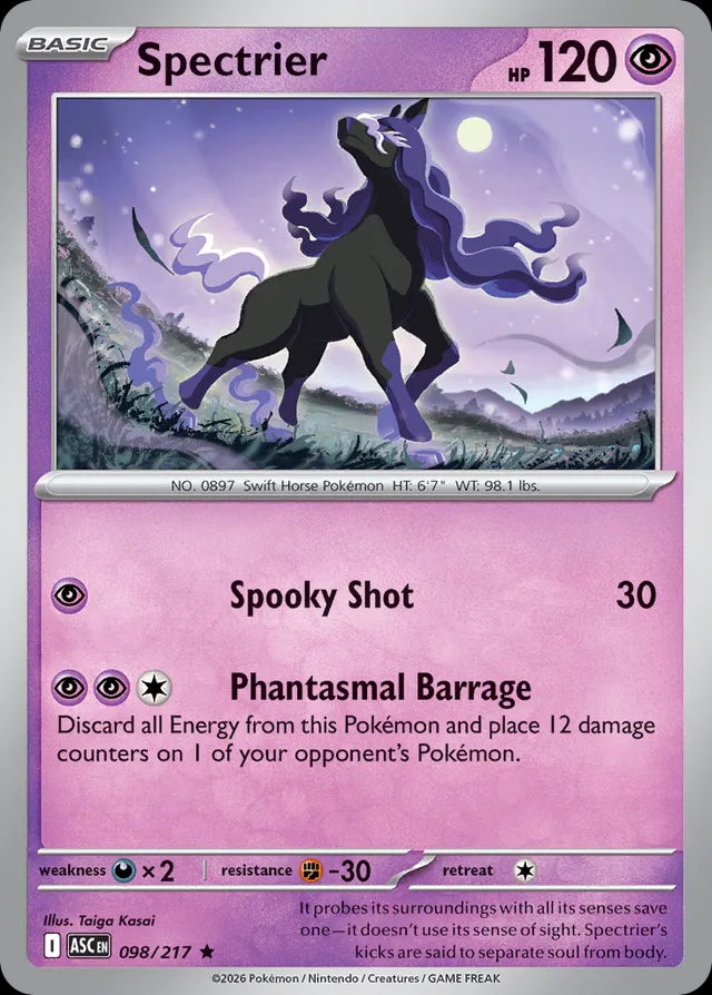 Ascended Heroes Holo Spectrier #098/217