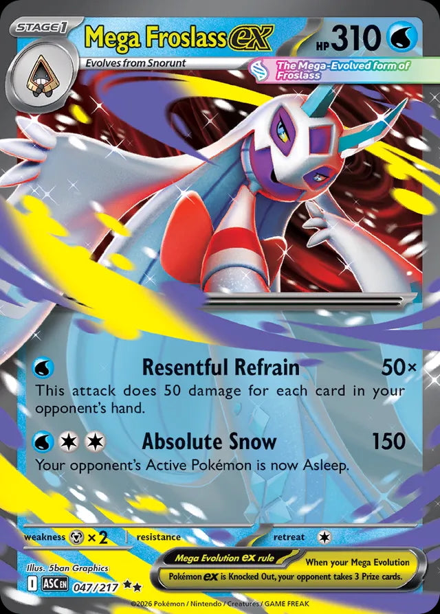 Ascended Heroes Mega Froslass ex #047/217